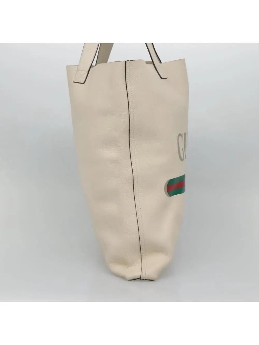 Gucci Web Sherry Line Tote Bag Leather #344027G73B